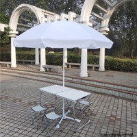 Table pliante d'extérieur en alliage d'aluminium, portable, pour pique-nique, promotionnelle, pour stand, mobilier d'extérieur