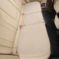 Coussin de siège de voiture en gel de soie d'abeille élastique et doux, anti-transpiration, rafraîchissant, multicolore, taille universelle pour l'été