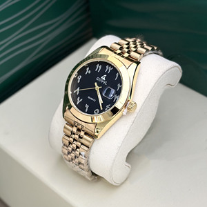 Reloj Automático de Estilo Ejecutivo con Bisel Estriado, Cristal de Zafiro, Ventana de Fecha, Brazalete de Acero Inoxidable, Reloj para Hombre - Product Image 5
