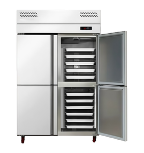 Congelatore <span class=keywords><strong>a</strong></span> Vassoi Commerciali -18~-25 Raffreddamento ad Aria <span class=keywords><strong>a</strong></span> Risparmio Energetico <span class=keywords><strong>32</strong></span> Ripiani in Acciaio Inox 201/304 per Panetterie e Ristoranti - Product Image 5