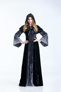 Disfraz de Halloween para mujer, disfraz de Demonio Negro, disfraz de Navidad, disfraz de bruja, vestido de Dios vampiro de la muerte - Product Image 6