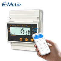 Penjualan laris meteran energi DAYA DC 5 1000V Input tegangan tampilan LCD Digital Wattmeter untuk pemantauan sistem Panel surya
