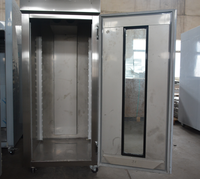Yoslon YSN-F18D Équipement de boulangerie professionnel de luxe personnalisable, Étuve de fermentation de pâte avec 18 ou 36 plateaux sur chariot