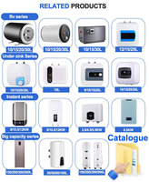 Chauffe-eau électrique portable sur pied de grande capacité (150L, 200L, 300L, 500L) pour salle de bain, idéal pour le stockage d'eau chaude et les douches.