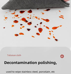 Chiffon de nettoyage de cuisine de fenêtre en microfibre de haute qualité chiffon de nettoyage magique polyvalent pour le polissage - Product Image 4