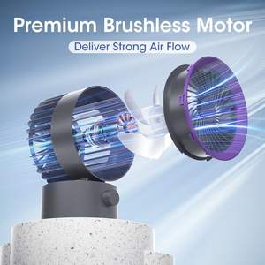 Wholesale Newest Trend Desktop <b>Fan</b> <b>USB</b> Rechargeable Mini Table 3000mAh Portable Small <b>Desk</b> - Product Image 3