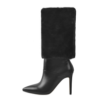 Fujin-bottes de neige pour femmes, chaussures en fourrure, nouvelle collection d'usine, design ODM, à la mode