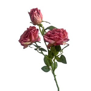 Ramo de Rosas Artificiales Estilo Francés, Arreglo Floral de Seda para Decoración de Sala de Estar y Mesa de Comedor - Product Image 5