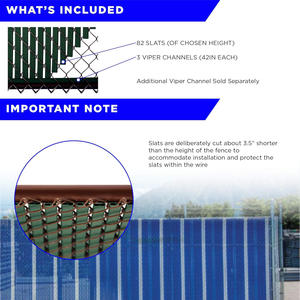 Clôture de <span class=keywords><strong>grillage</strong></span> en <span class=keywords><strong>plastique</strong></span> enduit de PVC personnalisable de haute qualité - Product Image 2