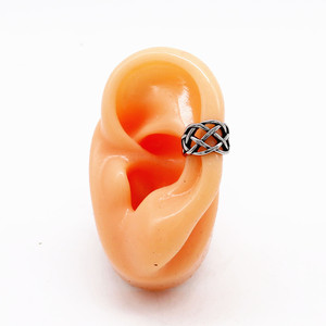 Pendientes yunnique de malla geométrica de acero inoxidable para hombres y mujeres, regalo, joyería, accesorio de moda - Product Image 4