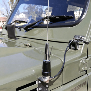 Antenne mobile UHF 340-520 MHz, antenne de voiture extérieure avec connecteur PL259, antenne de camion de 570 mm pour radio mobile - Product Image 2