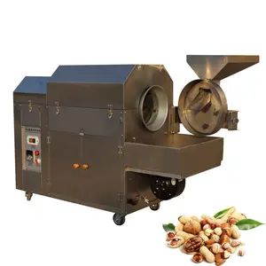 Yeni üretilen yüksek verimli çok fonksiyonlu küçük mısır badem fındık fıstık kavurma makinesi