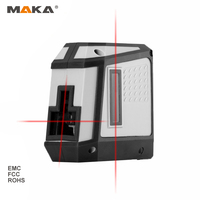 Niveau laser rouge multifonctionnel MAKA pour usage industriel en intérieur