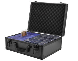 Boîte de rangement en aluminium et polyester de haute qualité pour cartes de sport, vente en gros d'usine, étui pour cartes gradées, rangement pour cartes de visite - Product Image 1