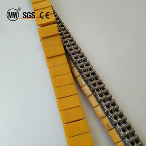 Cadena de Rodillos con Cubierta de Goma Resistente al Calor 16A-G1 <span class=keywords><strong>para</strong></span> Línea de Producción de Tejas, Venta Directa de Fábrica - Product Image 1