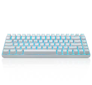 Clavier mécanique sans fil Bluetooth 84 touches pour tablette, téléphone, ordinateur et jeux - Product Image 1