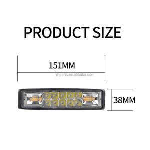 Flash Led luce da lavoro con fendinebbia fendinebbia Combo luce da lavoro per Auto sistema di illuminazione 6 pollici 48W-WY - Product Image 5