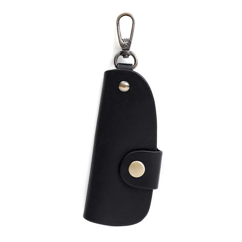 Personalized Designer Luxury Genuine Leather Smart Car Key Organizer Holder Key Chain Cover