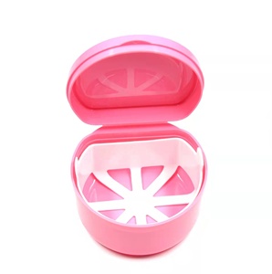 Dental <b>Box</b> Supply Hot Sale Low Price OEM Accept Beautiful Colorful Plastic Dental Tooth <b>Storage</b> <b>Box</b> Teeth Plastic Denture <b>Box</b> - Product Image 4