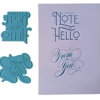 Matrices de découpe en métal pour scrapbooking, album, cartes et loisirs créatifs