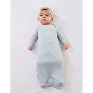 BambooBud - Paquete de 2 Camisones para Bebé, Manga Larga, Suaves, de Viscosa de Bambú, Unisex, Ropa de Dormir para Bebés - Product Image 5