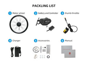 LvBu-Kit de conversión de bicicleta eléctrica, <span class=keywords><strong>rueda</strong></span> delantera y trasera de 36V, 250W y 350W, Kits de Motor de buje de bicicleta eléctrica de 16 "20" 24 "<span class=keywords><strong>26</strong></span>" <span class=keywords><strong>27</strong></span>,<span class=keywords><strong>5</strong></span> "29" 700C, venta al por mayor - Product Image 4