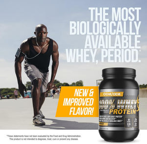 大人の男性と女性のためのOEM ODMプライベートラベルホエイプロテインパウダー急速な体重とリーンマッスルゲインHalalフィットネスサプリメント - Product Image 3