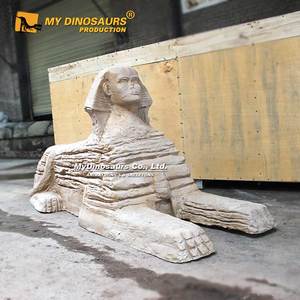 Mi DINO, Edificio famoso miniatura Mini gran esfinge de Giza Park Decoración - Product Image 4