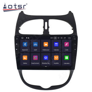 Android 10 DSP Pour Peugeot <span class=keywords><strong>206</strong></span> 2000-2016 Voiture Radio Multimédia Lecteur Stéréo Audio Écran Navi unité de tête - Product Image 4