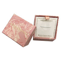 Boîte à bijoux rose personnalisée, impression offset en relief, emballage durable, boîte en pulpe moulée, boîte cadeau exquise