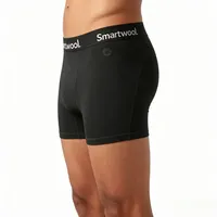 Caleçons Boxers Homme en Laine Mérinos Tricotée Taille Basse Respirants Anti-Odeur Sport Logo Personnalisé Ceinture Élastique Prêts à l'emploi OEM Vente en Gros