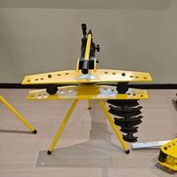 Máquina Dobladora de Tubos Hidráulica Manual Integral HORNIPAC STB-3J, Dobra Tubos Hidráulicos de Paredes Gruesas