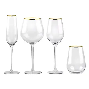 卸売幅の広い茎のないサンゴの白い結婚式は、レストランのためのバルク安い価格でバラのワイングラスユニークなワイン水ガラスを支持します