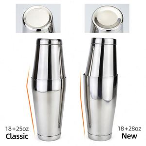 Venta al por Mayor de Cocteleras Boston de 750/550 ml, Acero Inoxidable 18/8, Base Pesada, para Mezclar Bebidas, Cocteles y Martinis - Product Image 2