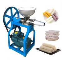 Machine d'extrusion industrielle en acier inoxydable pour gâteaux de riz, poudings, boules de mochi, boulettes et nouilles, pour hôtels et usage alimentaire, avec fonction hachoir à viande