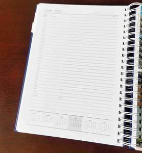 Fabricant de profession carnet de notes planificateur personnalisé en usine carnet de notes journal spiralé à couverture rigide personnalisé - Product Image 4