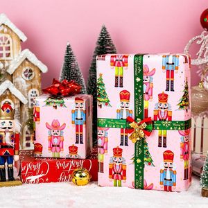 Pink <b>Nutcracker</b> Wrapping Paper 17 In X 33 Ft Christmas Gift Wrap Recyclable Single Side Craft Packaging Paper - Product Image 4