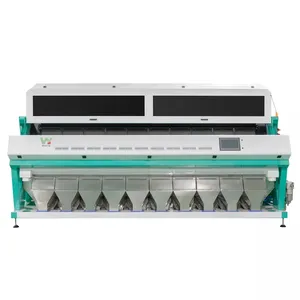 High Precision CCD Rice Color Sorter Big Capacity Grain Corn Peanut Seed Bean Rice Color Sort Machine