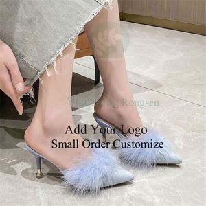 High Quality Summer Open Toe Round Toe Plating Heel <strong>Hanako</strong> Design Flannel Material Fashion Outdoor Lady Sandals <strong>Women</strong> Shoes - Product Image 3