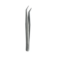 Pince à épiler courbée en acier inoxydable Beckon avec logo personnalisé, 0,8 mm, pour le quilling, outil de précision pour la création de cartes DIY