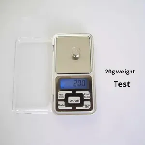 उच्च परिशुद्धता mh01 स्टेनलेस स्टील इलेक्ट्रॉनिक स्केल 500g क्षमता मिनी जेब रसोई बेकिंग गहने स्केल Lcd डिस्प्ले यूनिट - Product Image 2