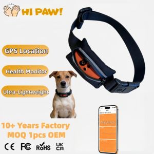 Traceur GPS intelligent avec fonction talkie-walkie électronique, étanche, <span class=keywords><strong>pour</strong></span> chien, chat, animal de compagnie, collier de suivi de santé GPS - Product Image 1