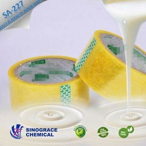 Adhesivo Sensible a la Presión / Pegamento PSA de <span class=keywords><strong>Látex</strong></span> Acrílico <span class=keywords><strong>para</strong></span> Cinta BOPP de Alta Resistencia <span class=keywords><strong>para</strong></span> Uso en Embalaje - Product Image 1