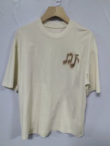 Camiseta de Hombre <span class=keywords><strong>FEAR</strong></span> 100% Algodón, Corte Regular, Casual, Tejido con Patrón, Estilo Urbano de Lujo - Product Image 2