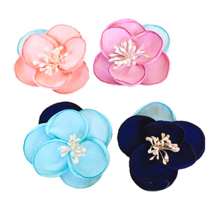 Vente en gros de fleurs faites à la main en 3D avec dentelle <span class=keywords><strong>et</strong></span> <span class=keywords><strong>paillettes</strong></span> <span class=keywords><strong>pour</strong></span> la décoration de robe de mariée <span class=keywords><strong>et</strong></span> la conception de <span class=keywords><strong>vêtements</strong></span> de mode - Product Image 5