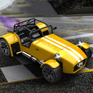 Voiture télécommandée en alliage haute vitesse <span class=keywords><strong>2</strong></span>,4 GHz 50 m, simulation <span class=keywords><strong>de</strong></span> voiture <span class=keywords><strong>de</strong></span> course rapide, prête à l'emploi, rechargeable, 4x4, jouet pour garçon - Product Image 3