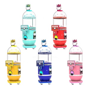 Distributore Automatico di Capsule Gachapon Nuovo Modello Sq Arcade con Giocattoli Lucky Baby W60*D60*H180 Spina EU Età >3 Anni - Product Image 1