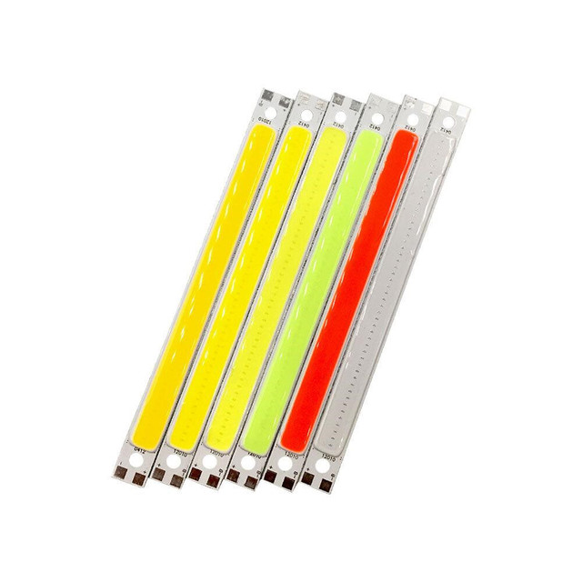 Custom 12v 10w Red Green Blue White 120*10mm Cob Led Chip for Flashlight