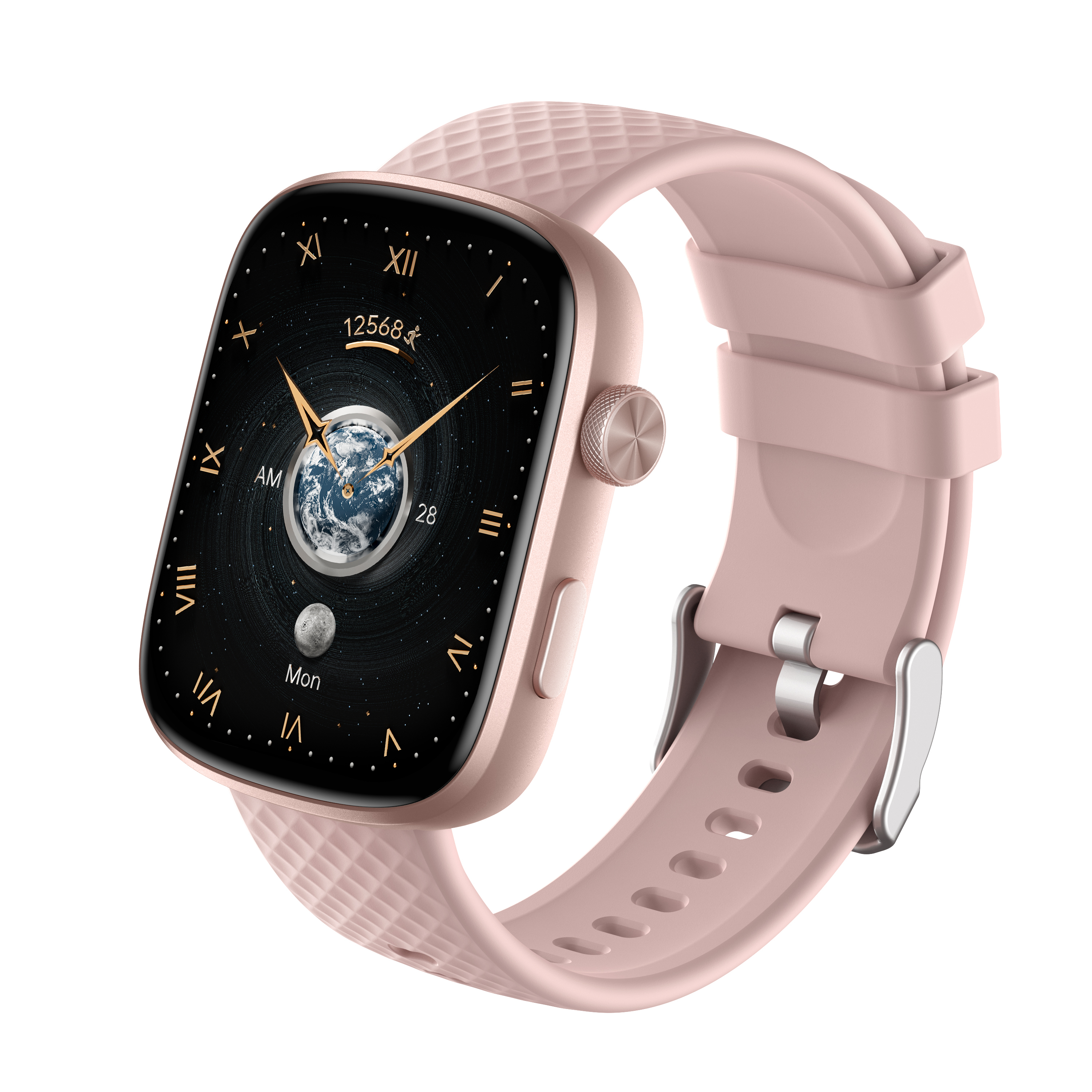 GTS8 silicone pink gold frame