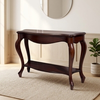 Meuble d'entrée en bois massif de style américain et européen avec 0, 1, 2 ou 3 tiroirs pour salon et hall d'entrée